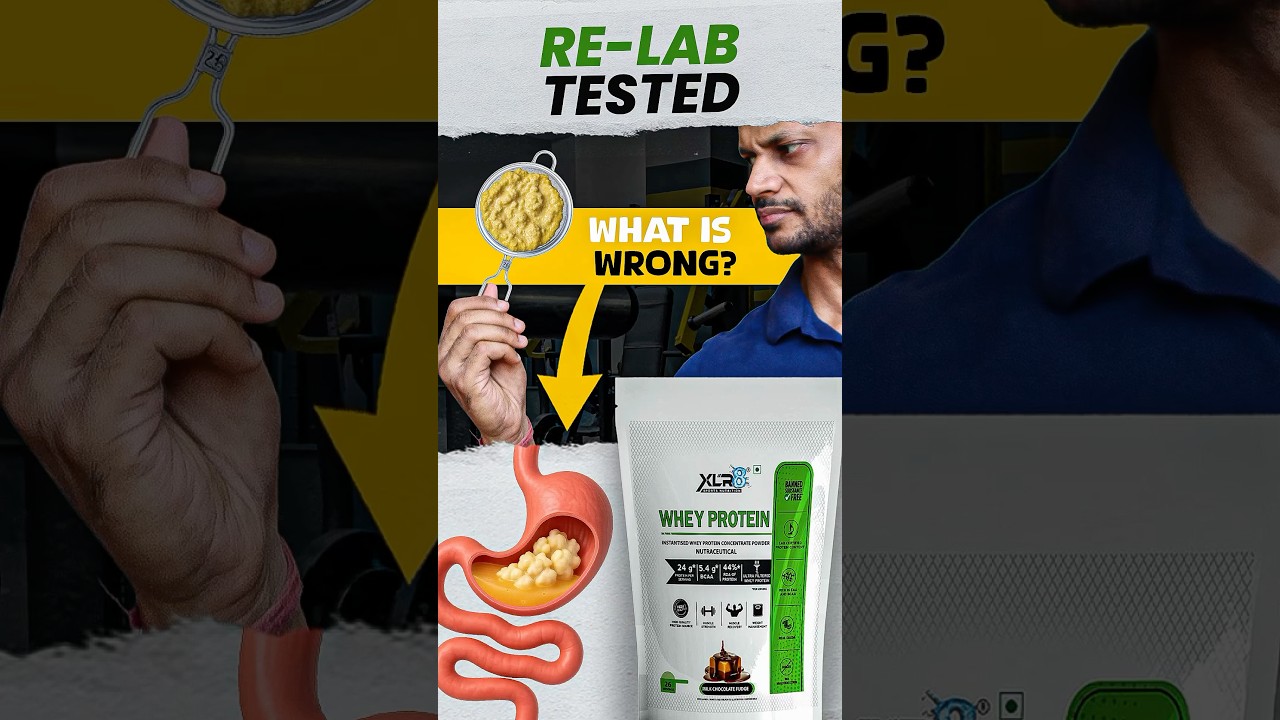 XLR8 WHEY PROTEIN LAB TEST REPORT || PASS OR FAIL ?? 