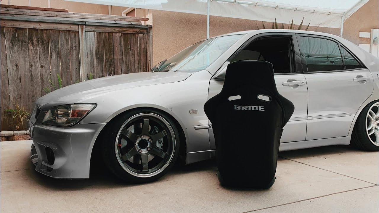 IS300 Gets RARE Bride Zeta II Racing Seat!