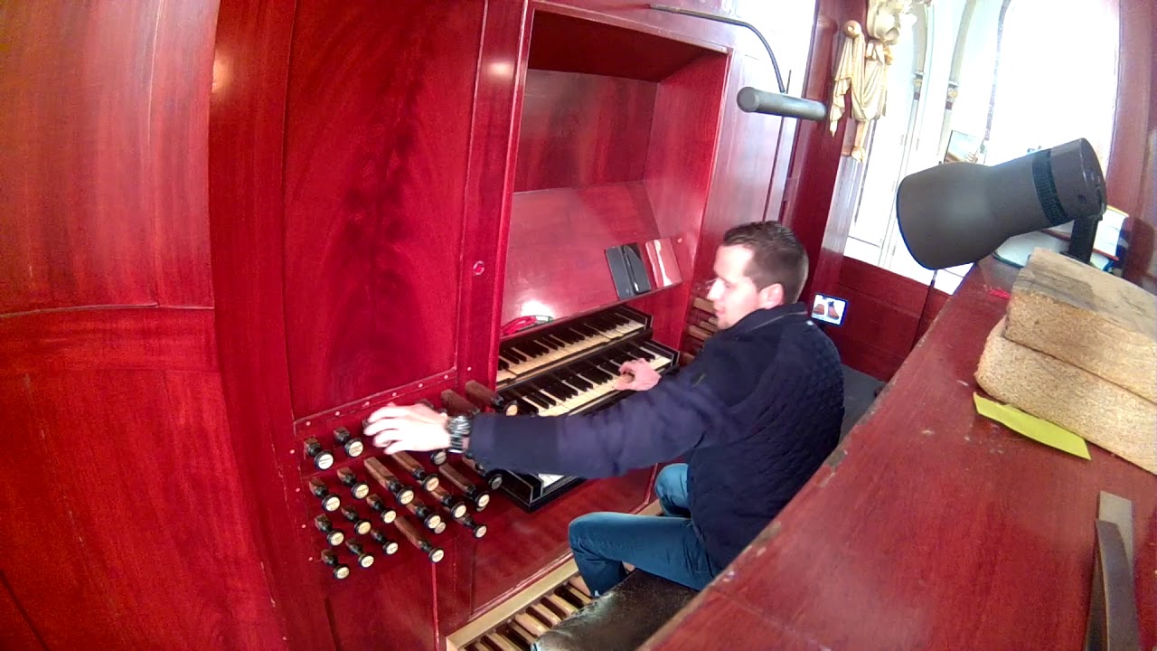 Improvisatie Groot is Uw trouw o Heer  Sint Maartenskerk Zaltbommel.