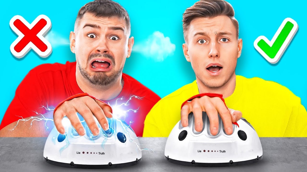 LÜGE = ELEKTROSCHOCK! ⚡️(Peinliche Fragen)