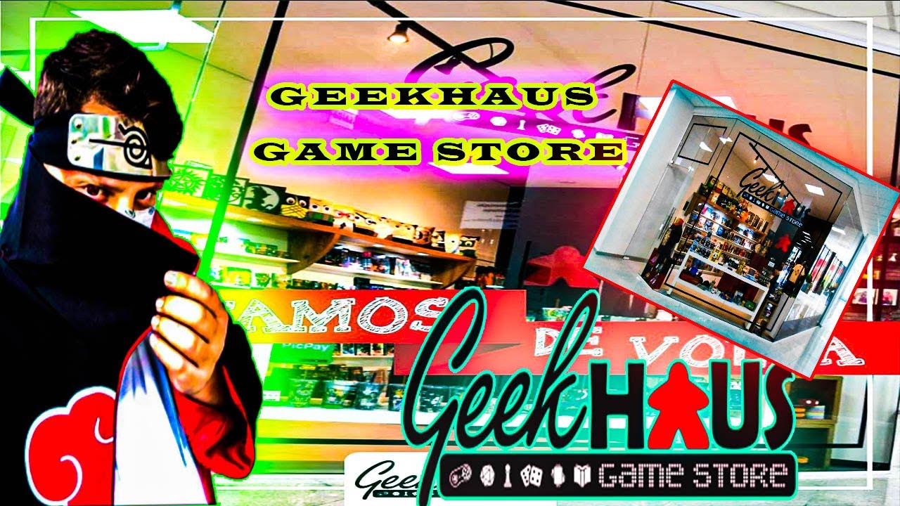 Apresento GeekHaus Game Store -Loja, Jogos de Tabuleiro, RPG de Mesa e Artigos Geek/Nerds - Crici&uacute;ma