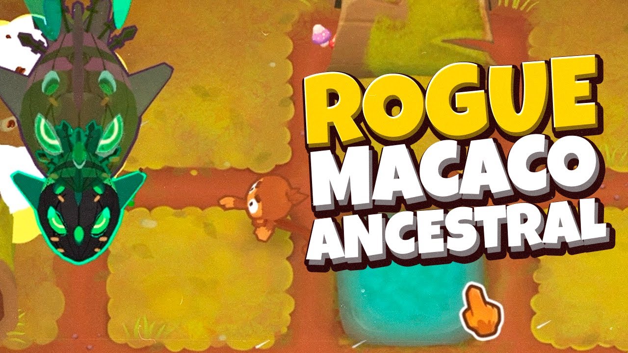 Fiz um ROGUELIKE usando o MACACO ANCESTRAL! | Bloons TD 6