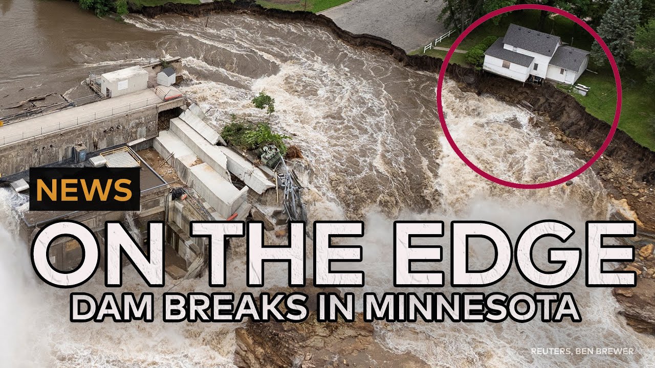 NEWS: Dam of Blue Earth River in South Minnesota partially breaks - No evacuation plans for Mankato