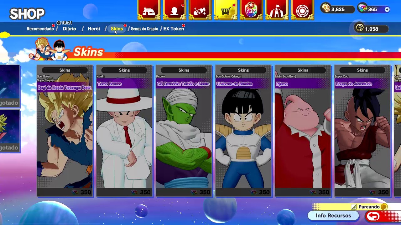 jogando Dragon Ball Gekishin Squadra