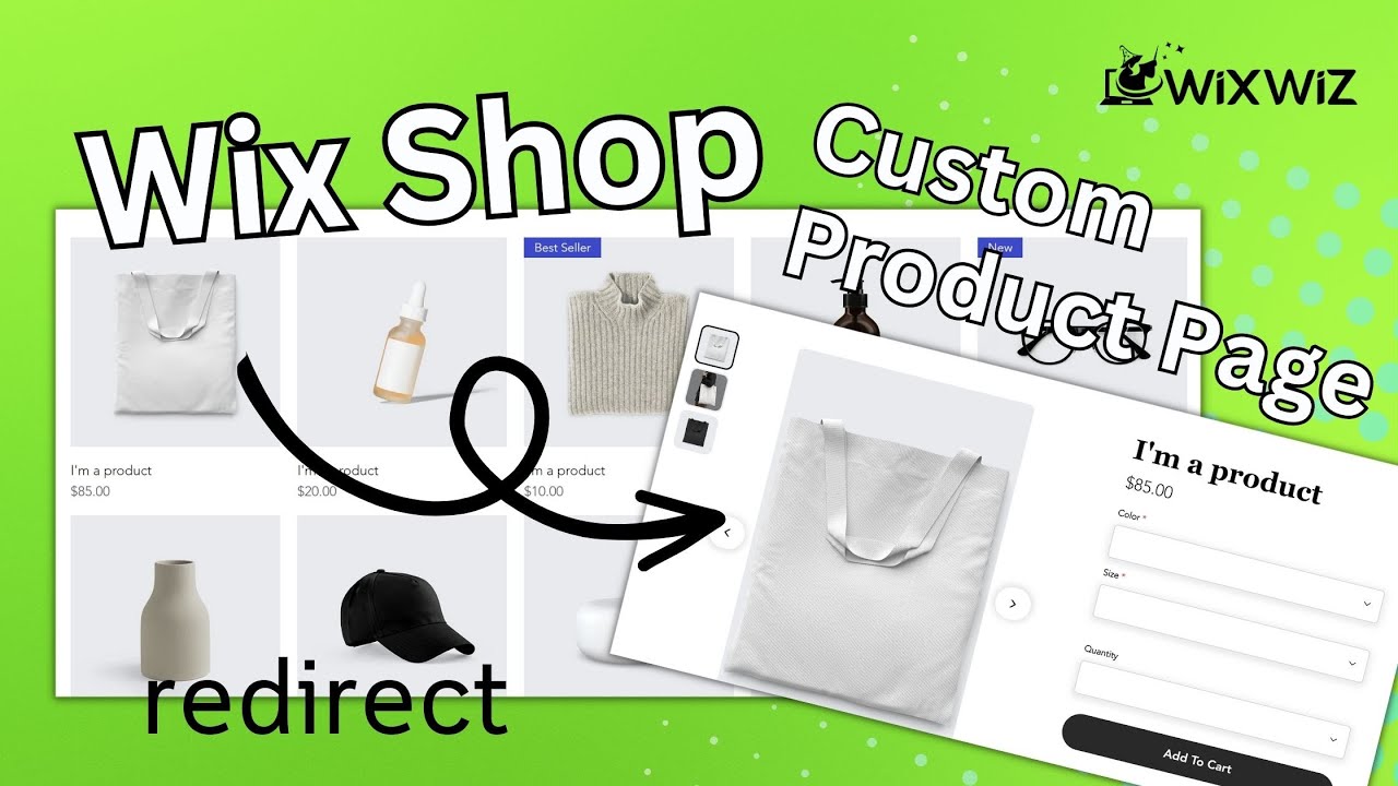 How to Redirect from Your Wix Store to a Custom Product Page
