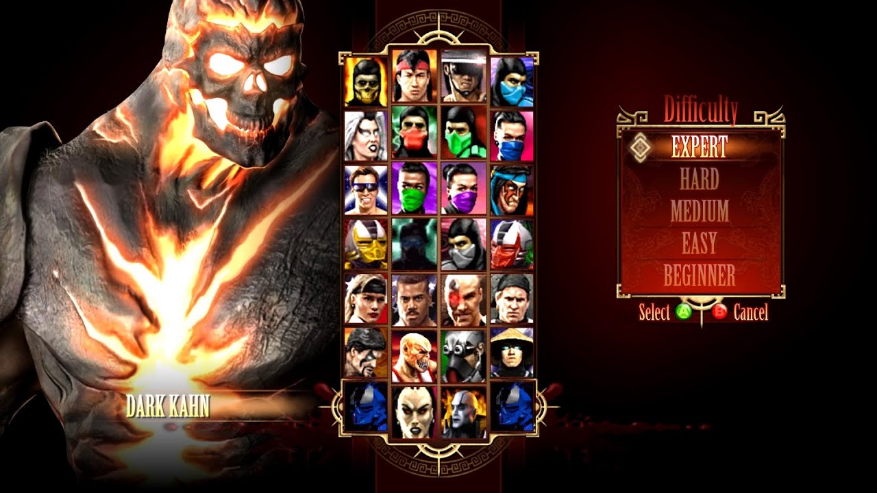 Mortal Kombat 9 - DARK KAHN MOD  - Expert Arcade Ladder - Gameplay @ (1080p) - 60ᶠᵖˢ ✔