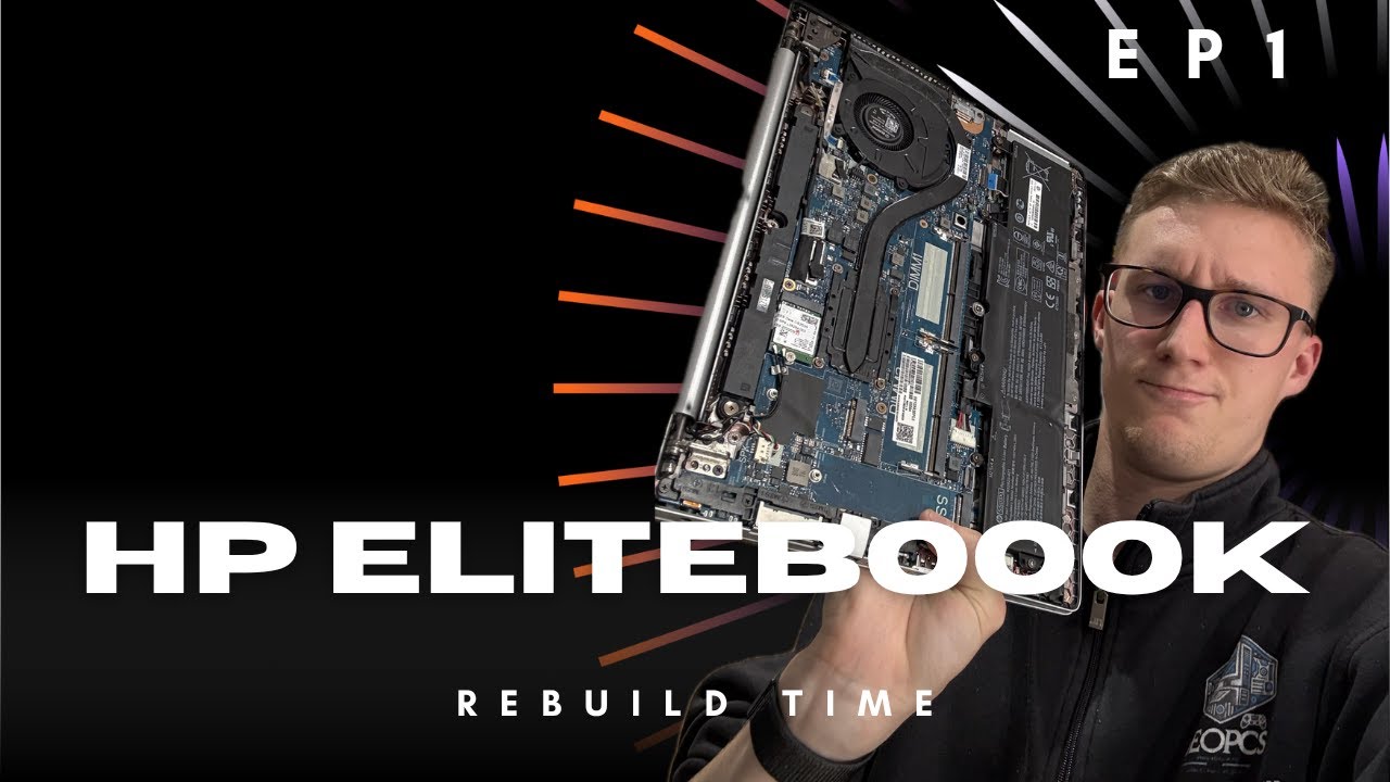 Rescuing a HP EliteBook From The Trash | Part 1