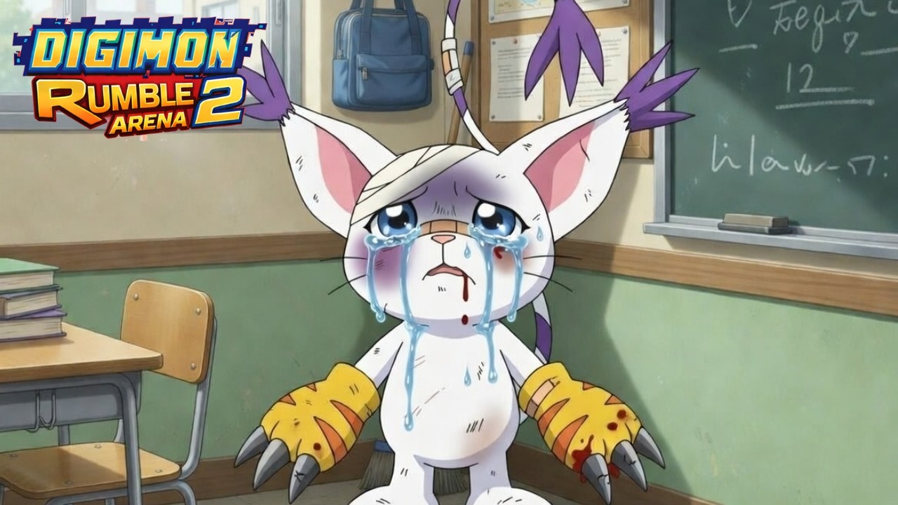 Игровой процесс Gatomon【Digimon Rumble Arena 2】