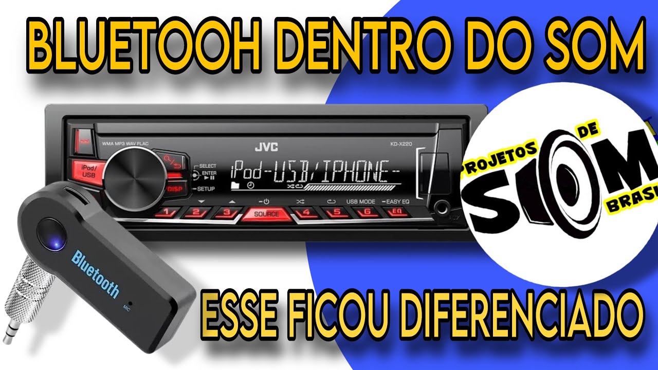 Adaptando Bluetooth dentro do som, esse ficou diferente dos iguais