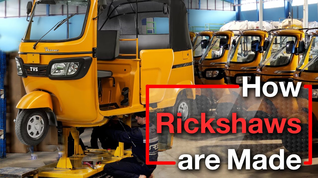 How Indian Rickshaws Are Made in Afghanistan