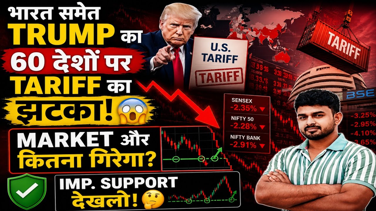 Why did the market fall today? | Why did Nifty crash today? | What is the reason for the stock ma...