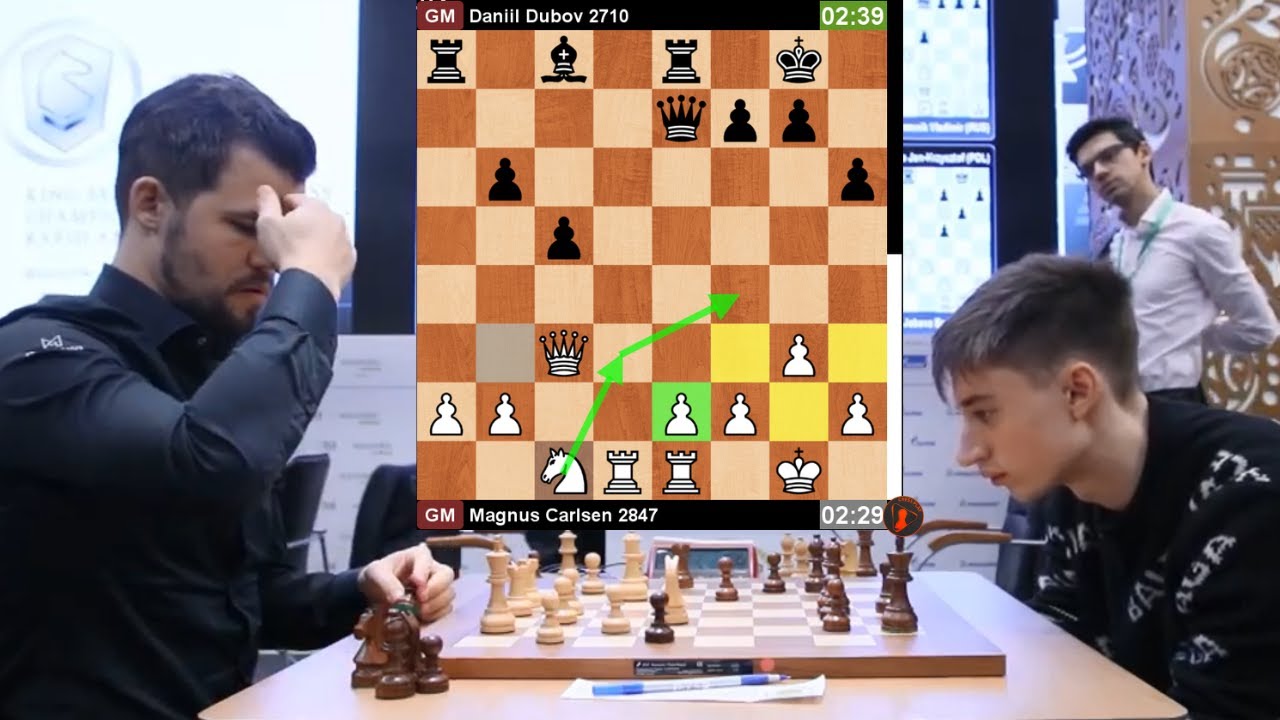 🎦 Super fast opening play from Dubov | Magnus Carlsen vs Daniil Dubov | World Blitz 2019