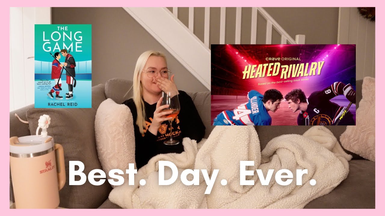 Reading The Long Game and Reacting to the Season 1 of Heated Rivalry