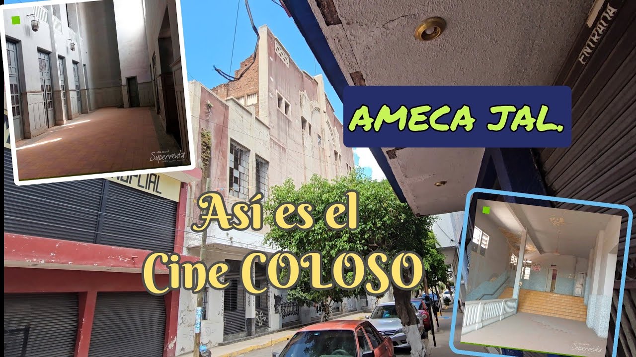 AMECA JALISCO así es el cine COLOSO 