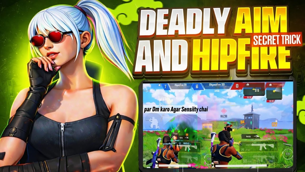 How To Improve Aim in BGMI 🔥 | Deadly Headshot & Crosshair Tricks (100% Working)