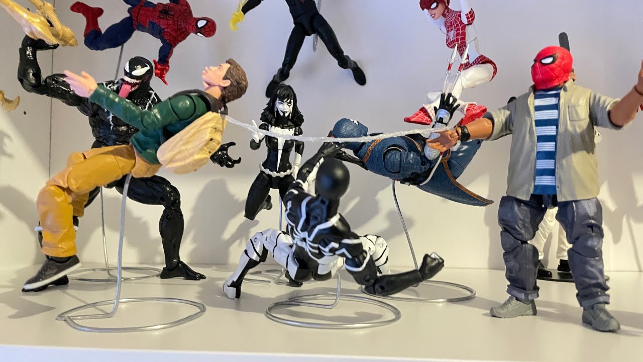 Стойки для полётов самодельных фигурок #marvellegends #actionfigures #flightstands #diy