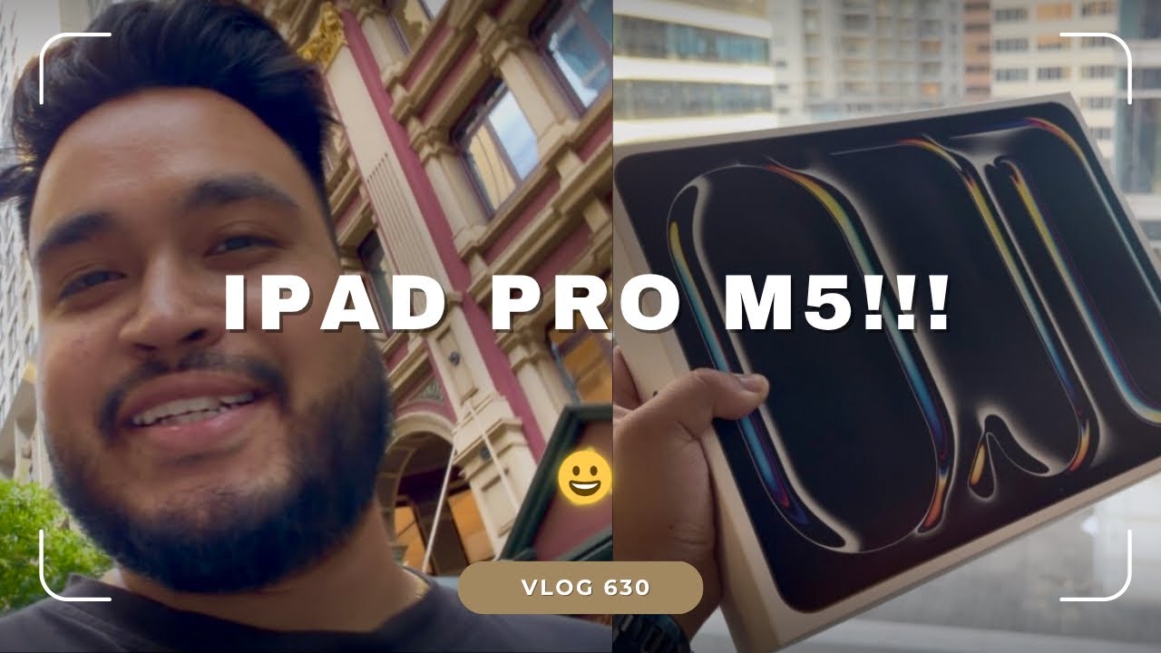 📦 Распаковываю свой новый iPad Pro M5 из Apple Store! 🤩 | vlog 630 | Nepali Vlog