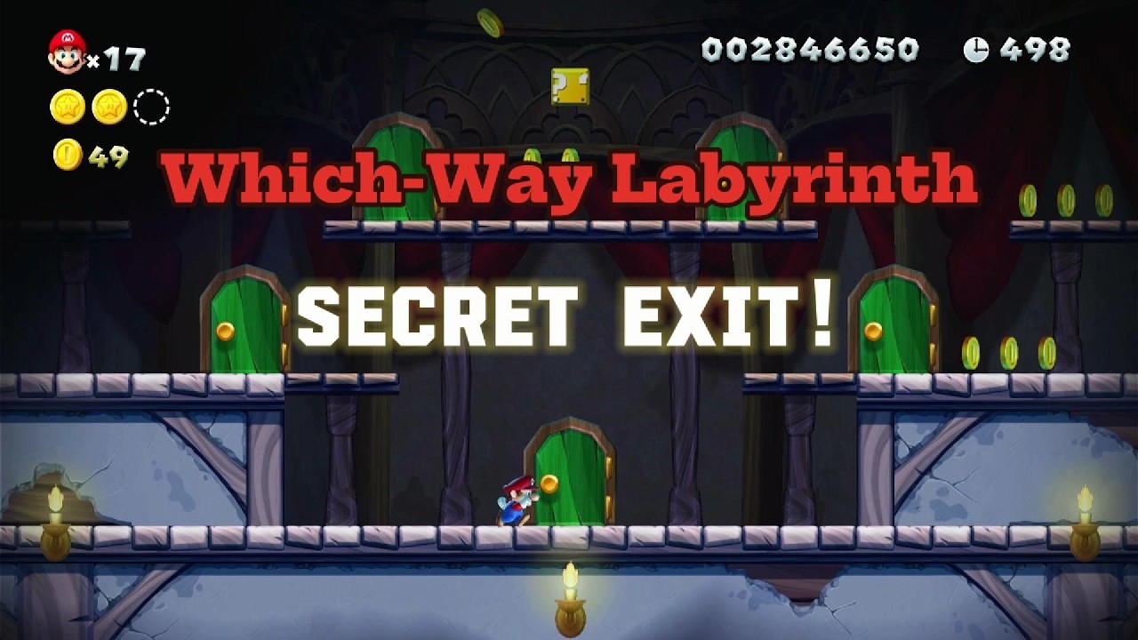👻Which Way Labyrinth👻 Secret Exit & Regular Exit (No Commentary)