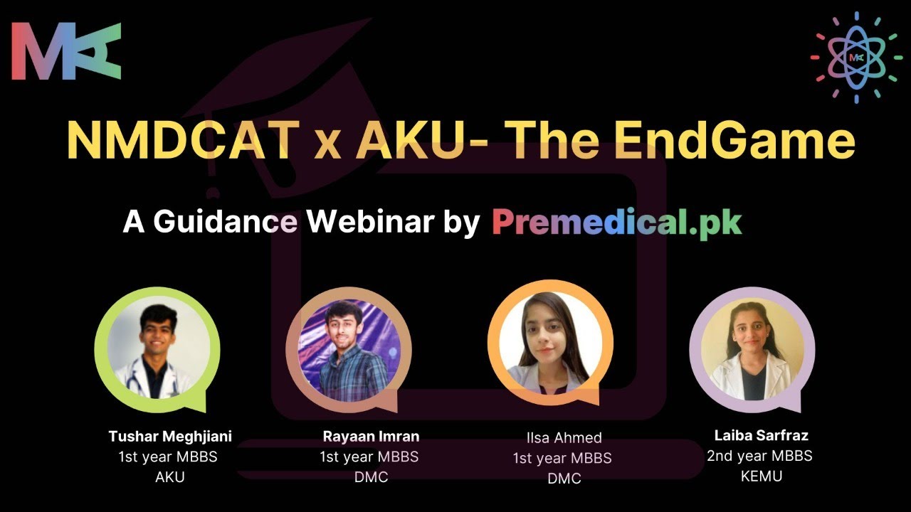 AKU Test x NMDCAT - THE ENDGAME