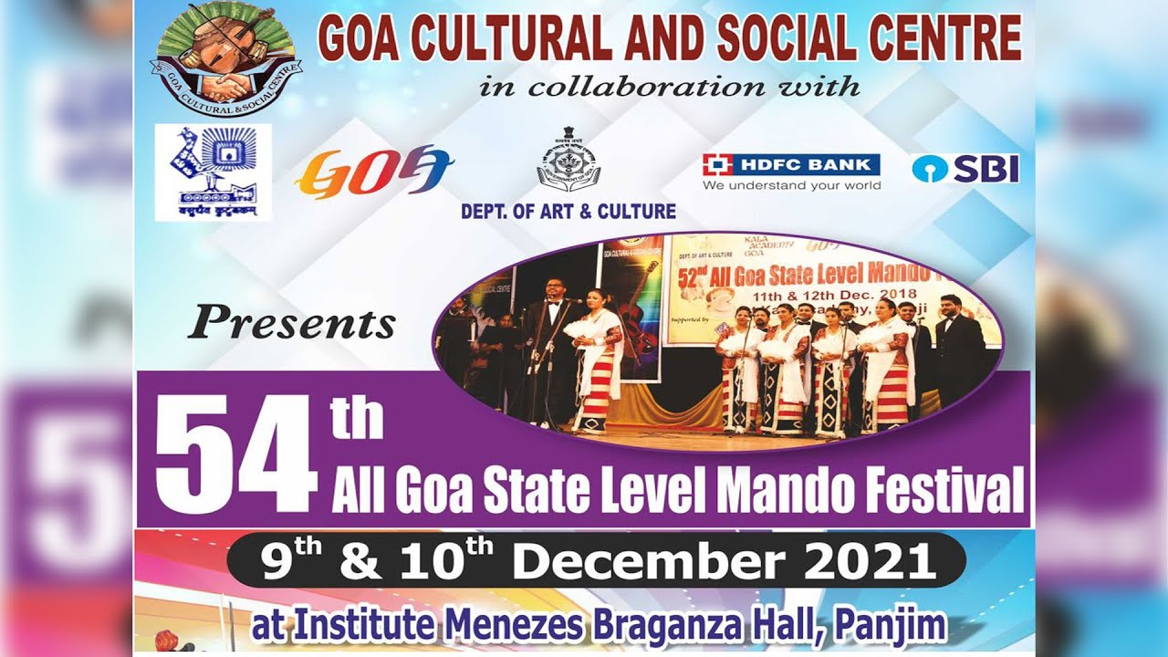 (Day 2) 54th All Goa Level Mando Festival by Goa Cultural & Social Centre, Panjim,  on 10th Dec - 21