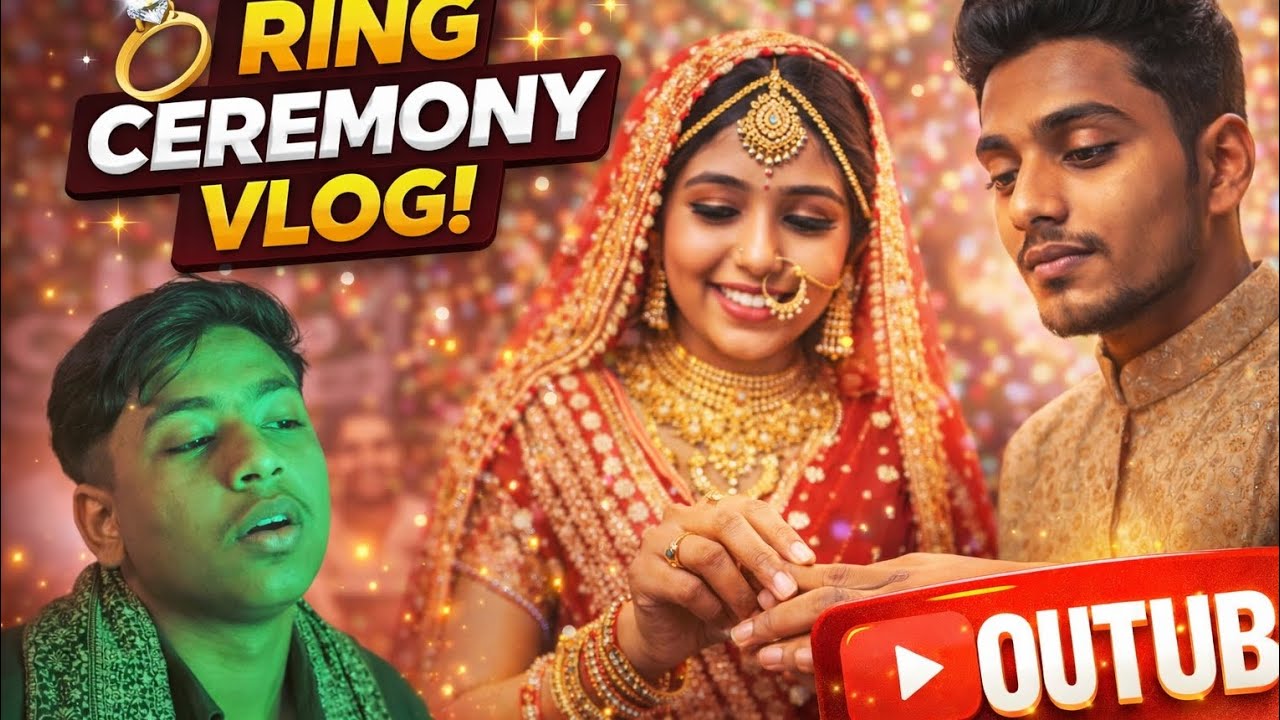 Ring ceremony vlog🤣
