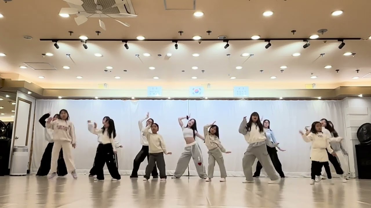 [KPOP] 프로미스나인- 하얀그리움 JR 방송댄스 겨울방학특강반 단체 영상| 2026 화금 특강 | 향남 댄스학원