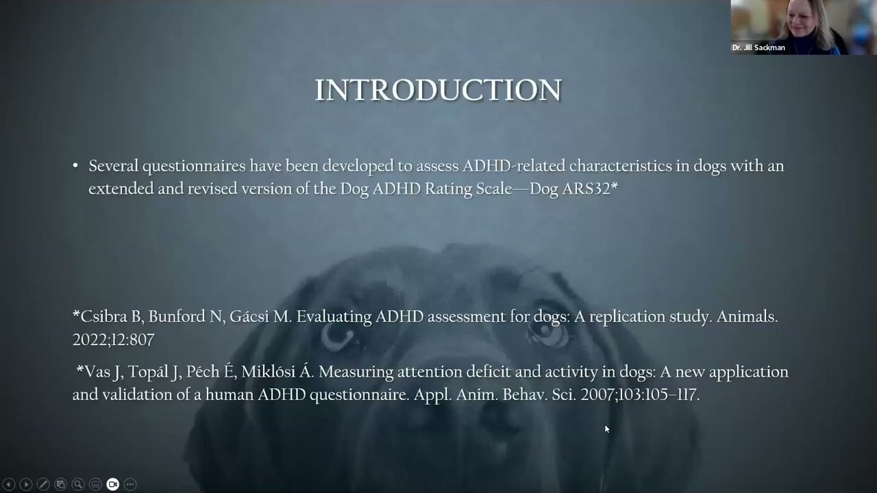 Assessment and Treatment of Hyperarousal Behaviors in Dogs - April 2024 MMBC webcast