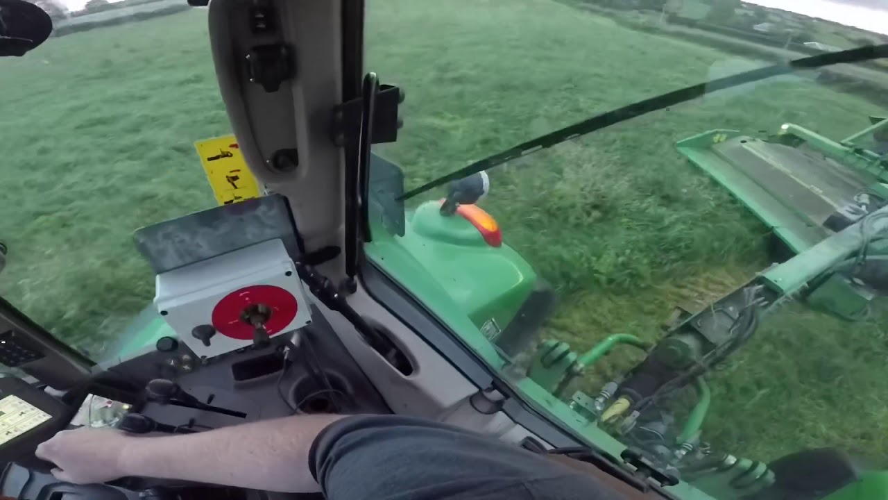 SECOND CUT SILAGE MOWING