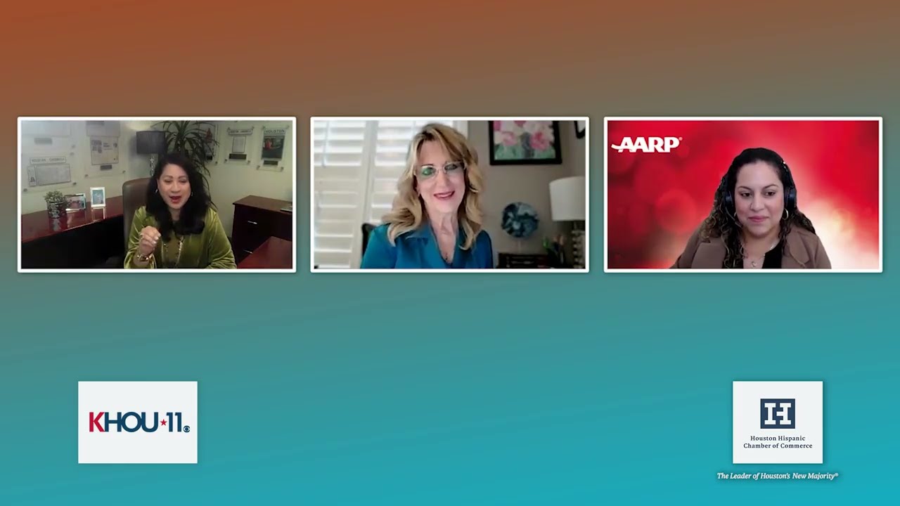 Dr  Laura Murillo interviews Linda Head and Susan Caicedo-Corea, AARP