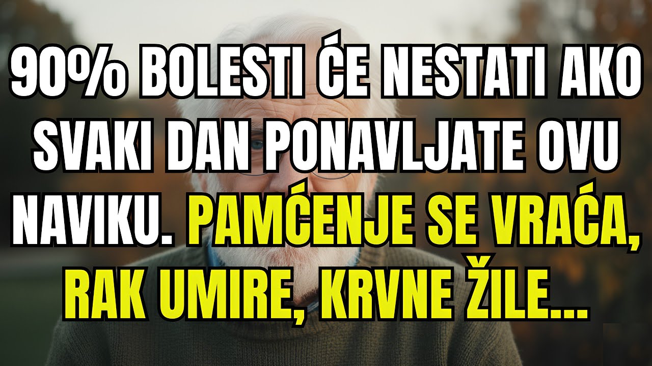 Navika broj 1 koja štiti vaše pamćenje, sprječava rak i čisti vaše krvne žile.