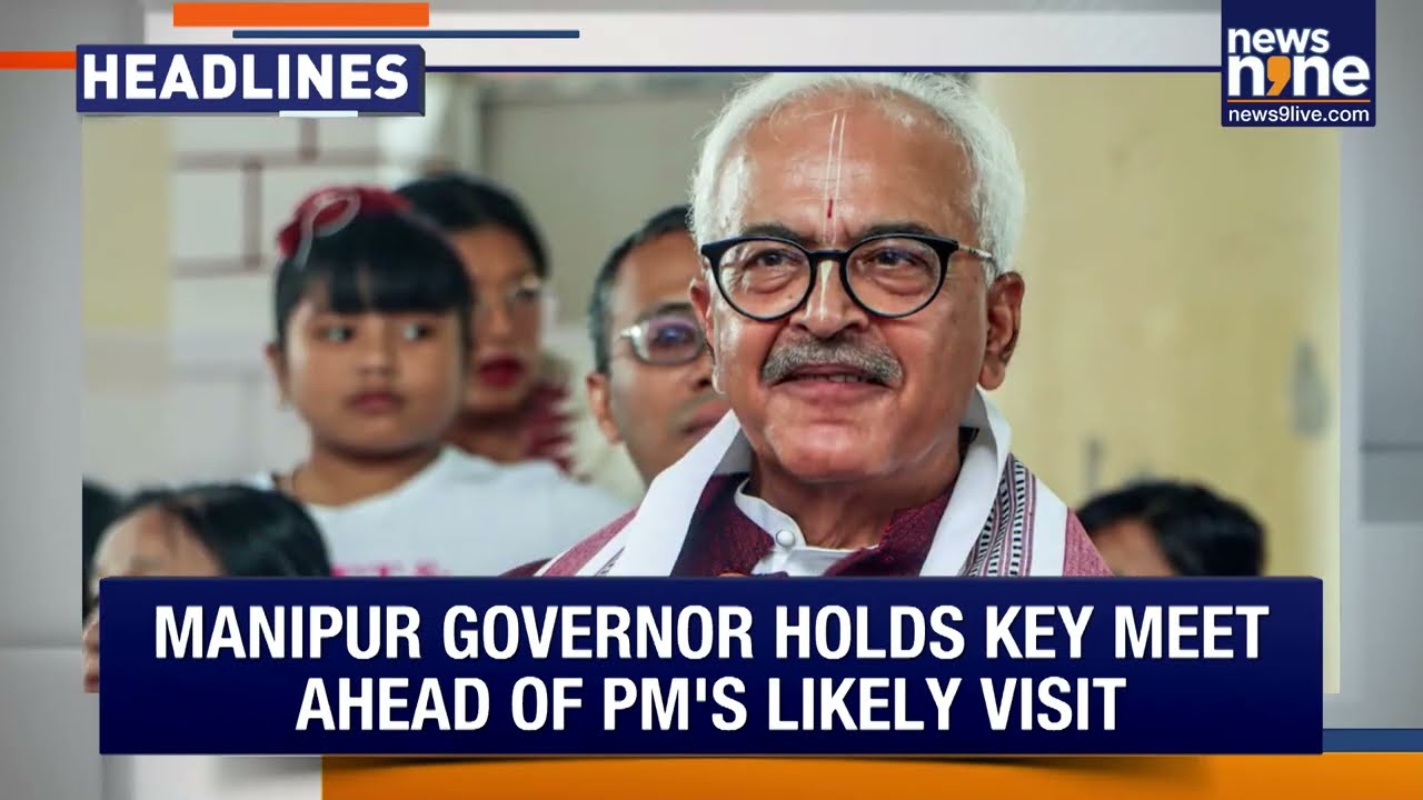 Top Headlines: Manipur Preps for PM Modi Visit | Vice-Presidential Poll Updates | TMC Threat | News9