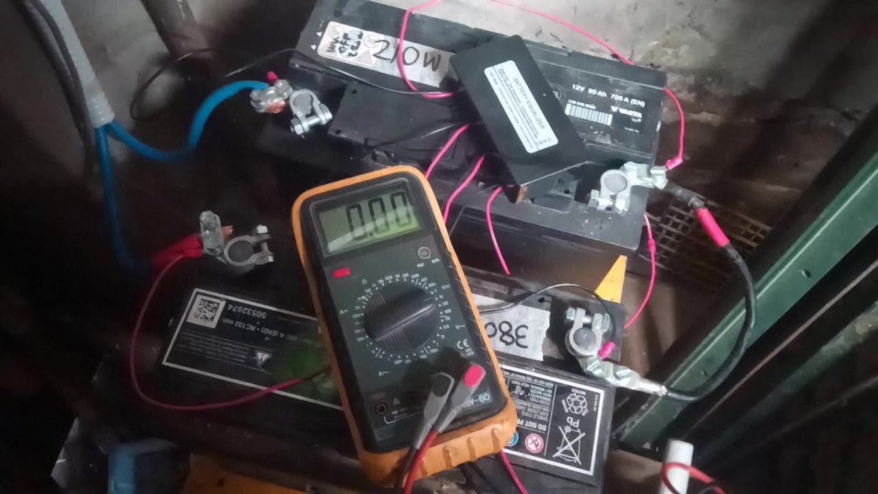 EQUALIZZATORE BATTERIE PIOMBO E NON SOLO