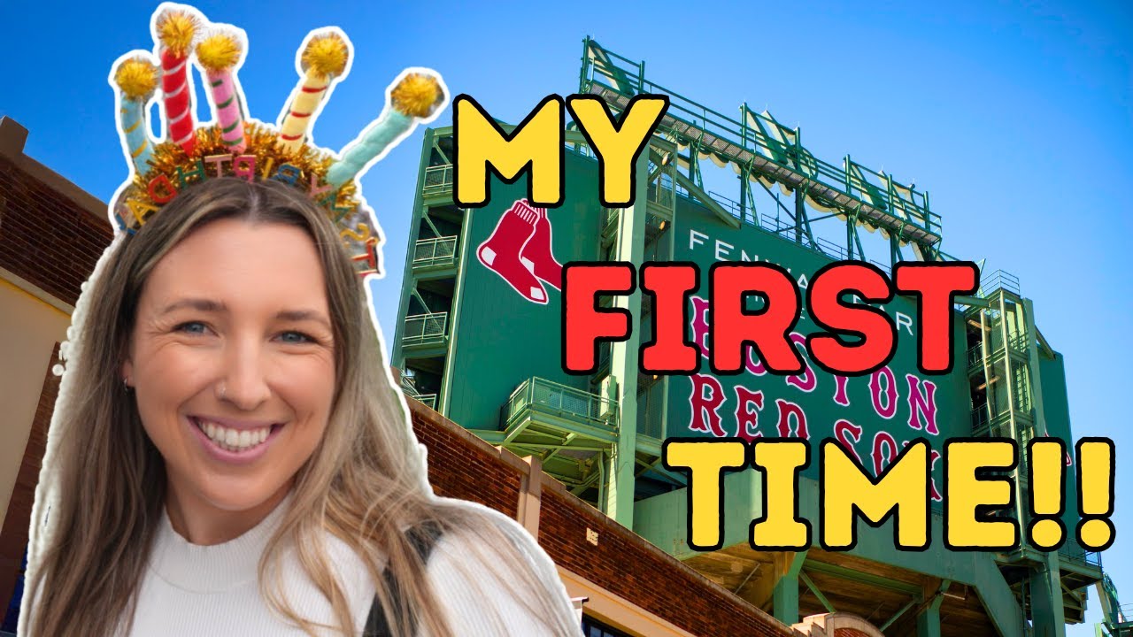 West Coast Baseball Fan Checks Out Fenway Park!⚾️