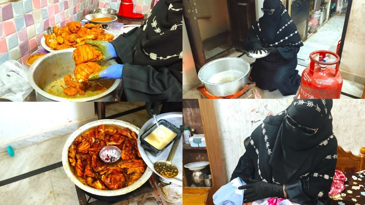 Hyderabadi Family Vlog | Ghar Me Aai Nanhi Pari | Home Made Chicken Mandi Recipe#vlog#recipe