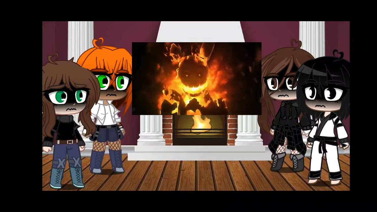 °Kokujin no Tenkousei reagindo ao rap Sua Agonia Enygma (Hiroki as William Afton)°
