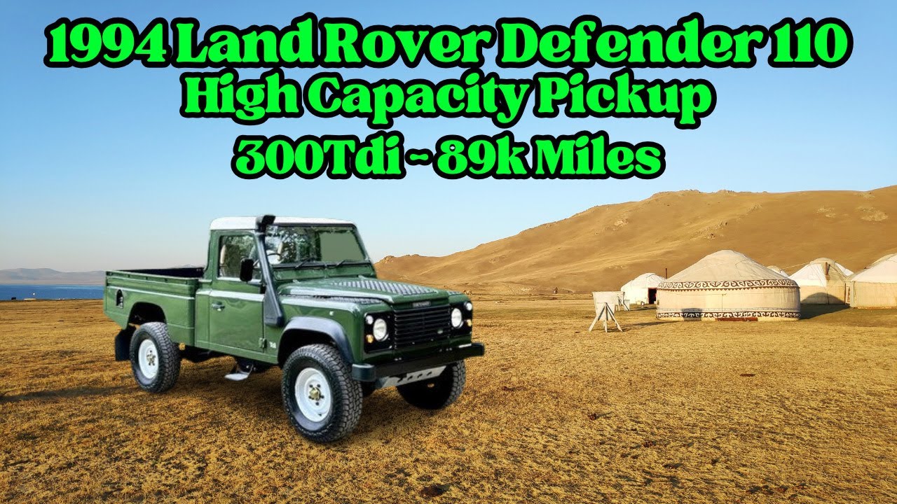 1994 Land Rover Defender 110 | High Capacity Pickup | 300Tdi Turbo Diesel | Classic 4x4 for Sale