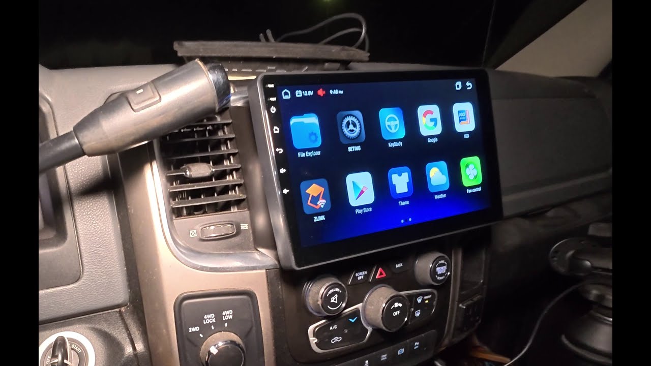 4th Gen RAM 10" Android Radio Conversion with HVAC Control - PART 2