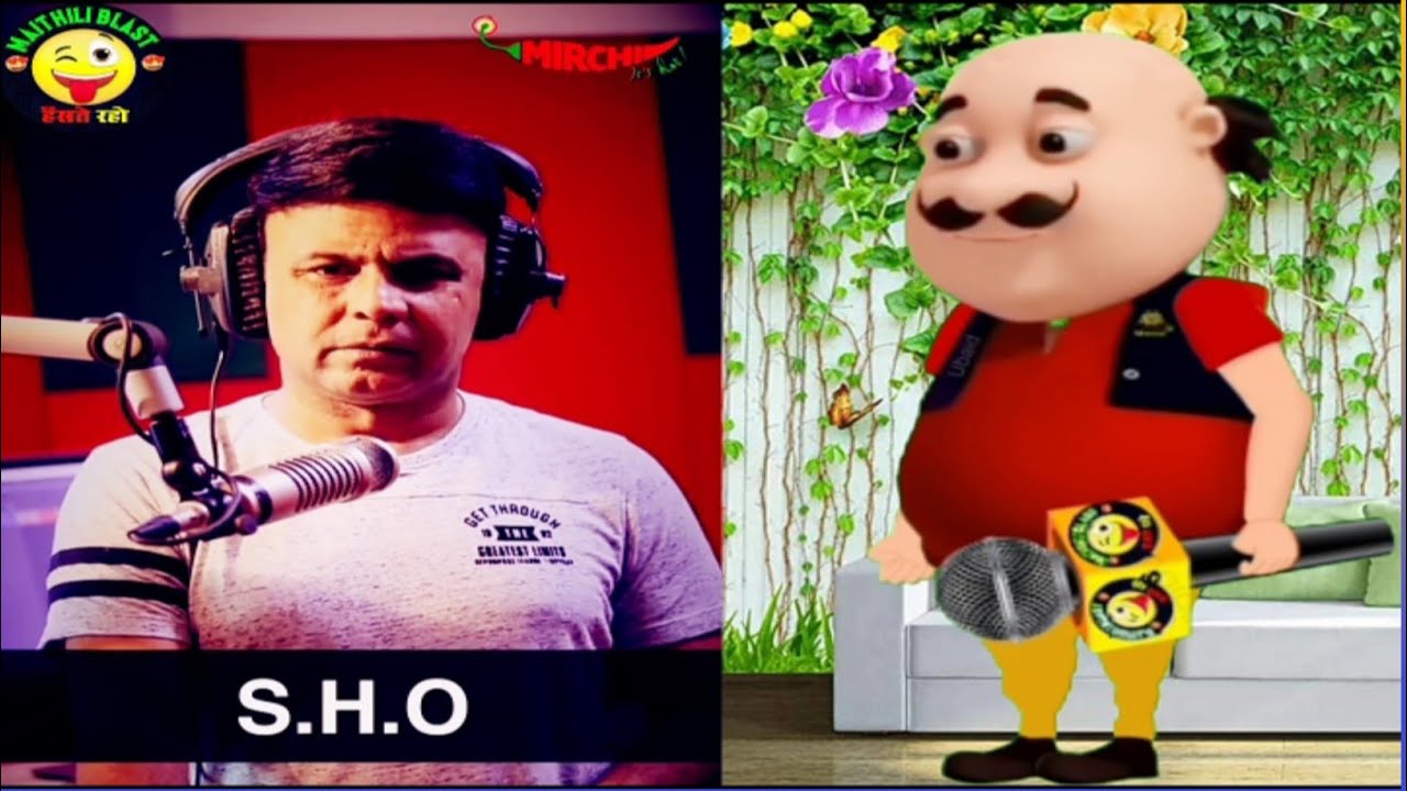 Call Prank R.J Naved || Repotar Motu Patlu || Maithili Blast