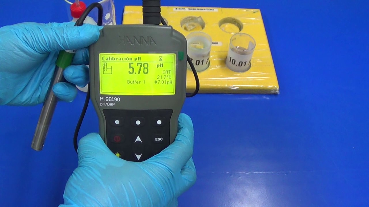 Video tutorial HI98190 Medidor Portatil Impermeable de pH/ORP