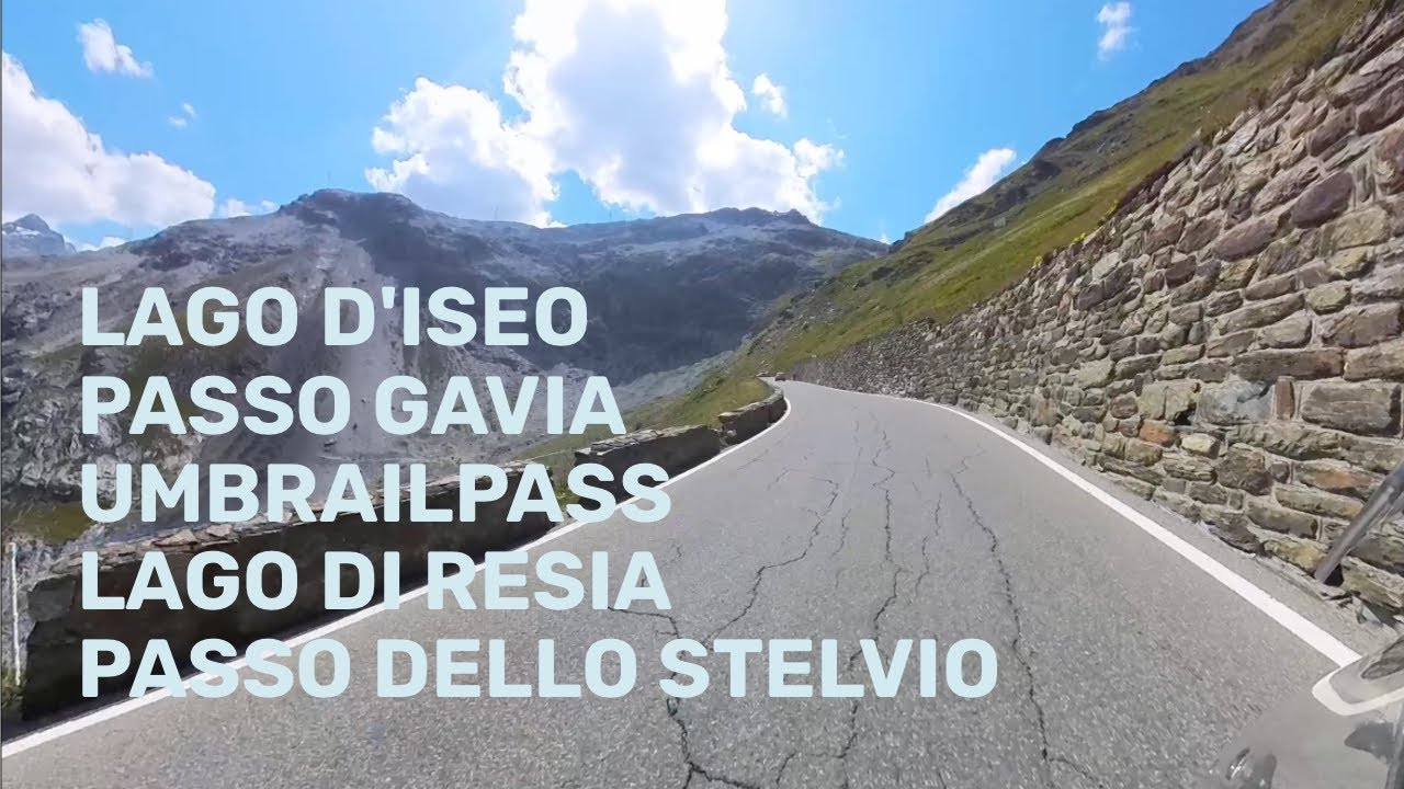 Motogiro di Agosto 2025: Gavia, Umbrail, Resia, Stelvio