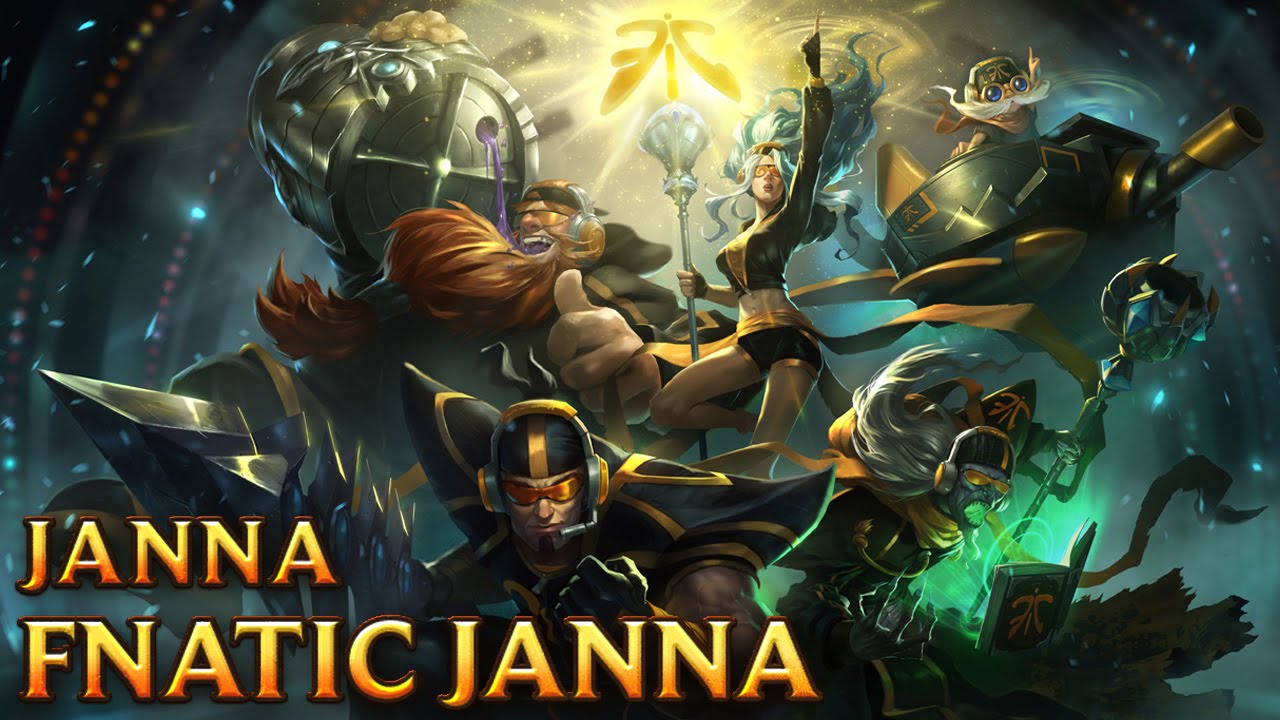 Fnatic Janna - Skins lol