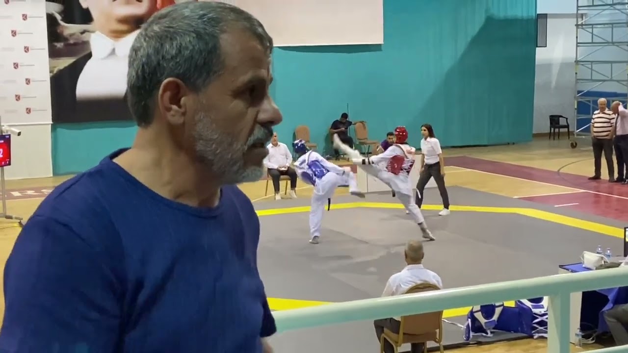 Enes kaplan (Samsun) İbrahim Öter (Ankara) 2022 Ümitler milli takım seçmesi 58 kg YarıFinal