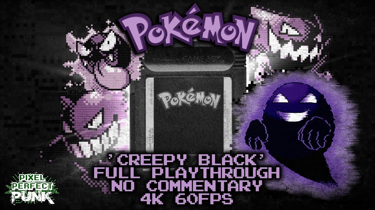 Pok&eacute;mon 'Creepy' Black - Full Playthrough (No Commentary) 👻 The Original Creepypasta ROM Hack