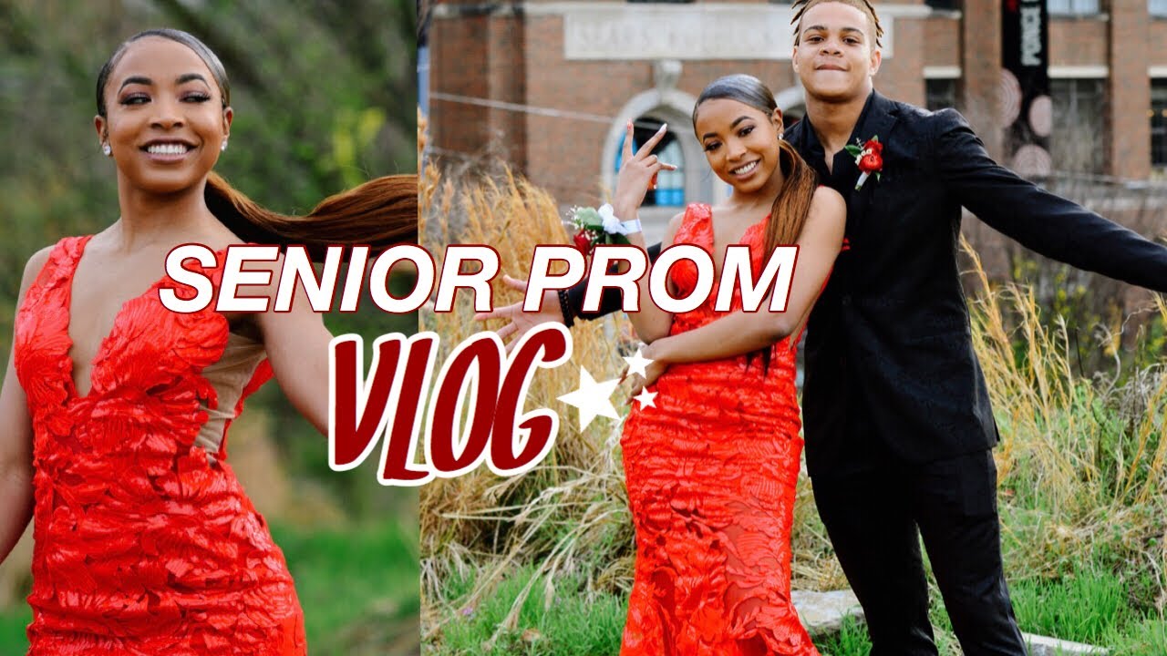 2019 SENIOR PROM VLOG + GRWM I GETTING INTO MY DREAM SCHOOL!