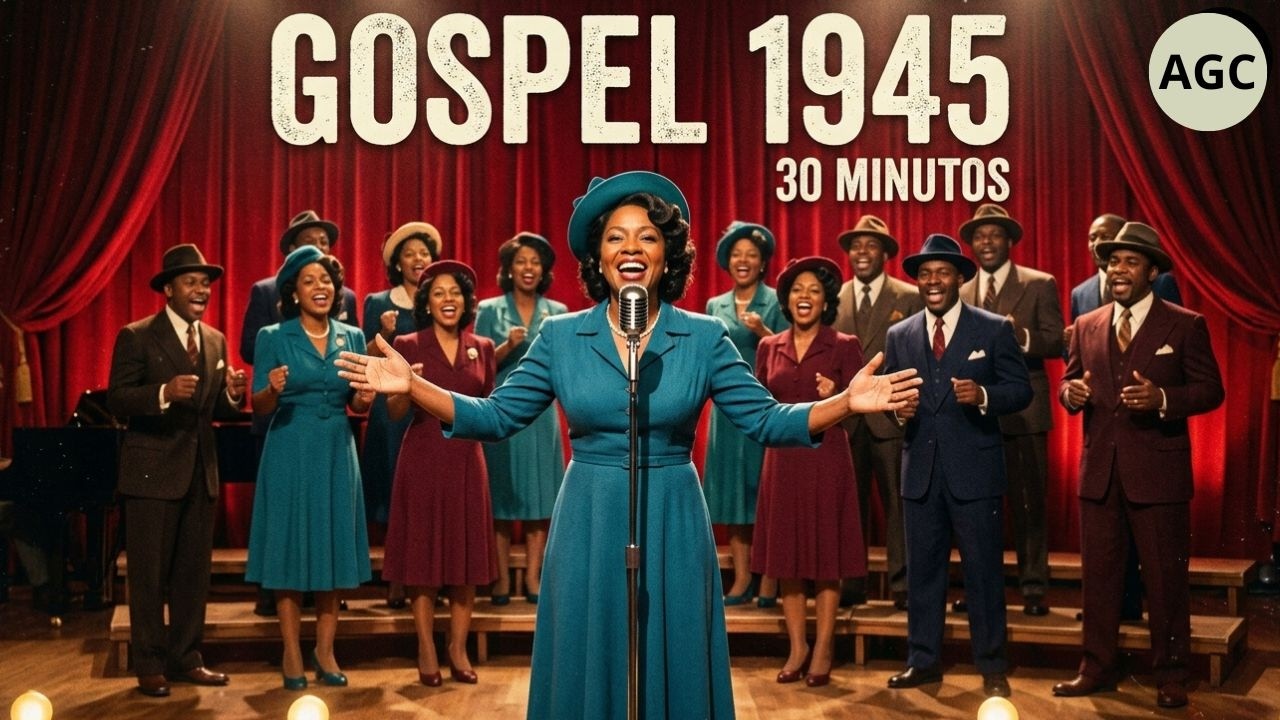 🙌 Gospel Vintage 1945 “Él Me Dio Vida” | Cánticos de Salvación y Esperanza 🎤