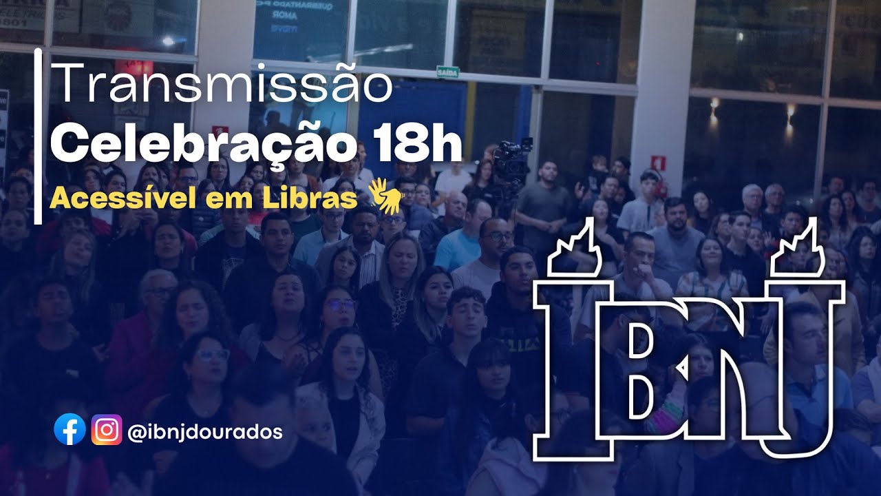 Celebra&ccedil;&atilde;o | Domingo 07/12/25 - 18h | Pr. Armindo Hein | IBNJ
