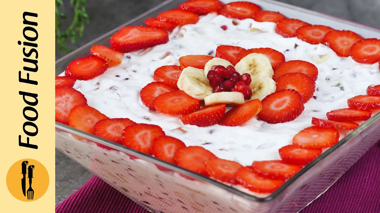 Creamy Fruit Chaat Recipe By Food Fusion (Ramazan Special Recipe)