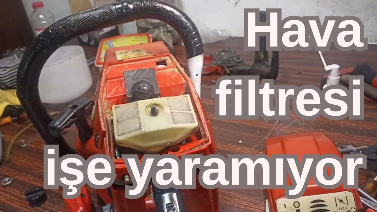 #motorlu testere hava filtresi talaş toz alma kronik sorunu çözme yöntemi #hizarmotoru #agacmotoru