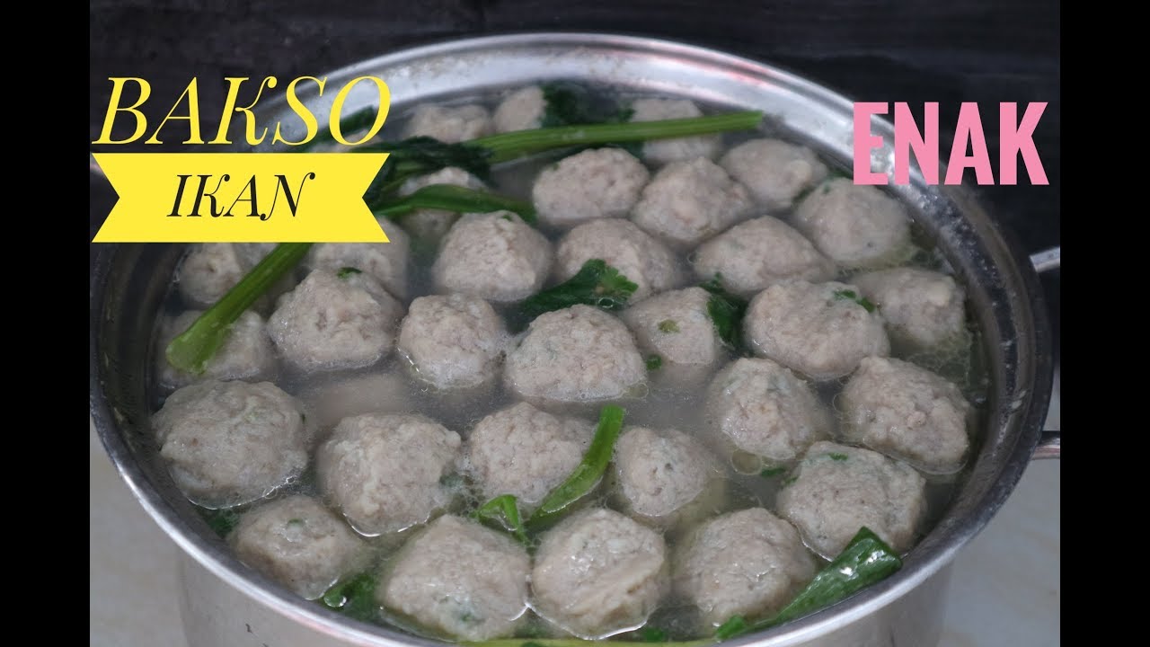 bakso ikan // resep bakso ikan // bakso ikan lezat,gurih gurih nyoi
