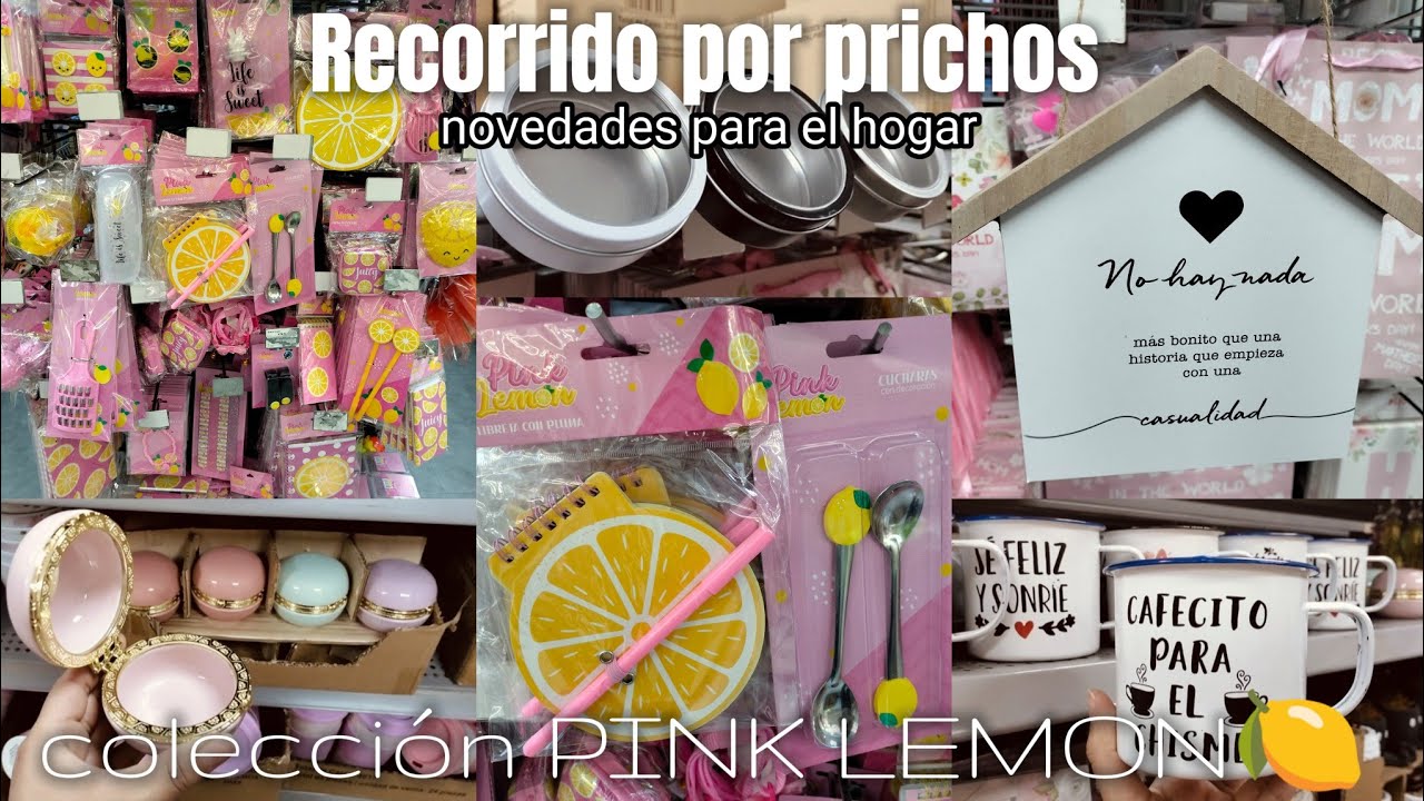 RECORRIDO POR PRICHOS| COLECCIÓN 🍋PINK LEMON🍋 novedades para el hogar 🌸